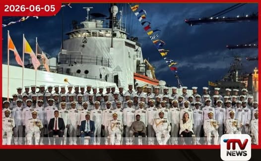 ජනාධිපතිගේ ප්රධානත්වයෙන් සමුද්ර විජය ගැඹුරු මුහුදු මුර යාත්රාව නාවික හමුදාවට එක් කෙරේ
