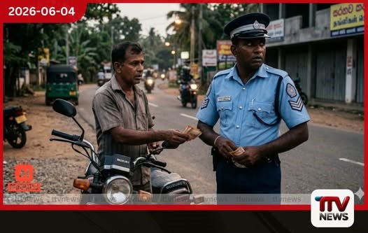 අල්ලස් ලබාගත් පොලිස් සැරයන්වරයෙකුගේ සේවය වහාම අත්හිටුවයි