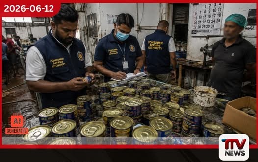 SLSI බලපත්ර නැති ආරච්චිකට්ටුවේ ටින් මාළු කර්මාන්තශාලාවක් වටලයි