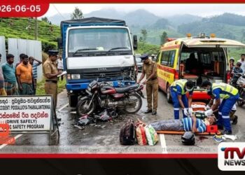 පූඩලුඔය තවලන්තැන්න මාර්ගයේ අනතුරක් යතුරුපැදිකරු බරපතල තුවාල ලබයි