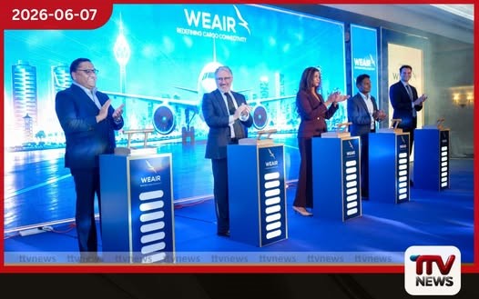 ලක්සම්බර්ග් ආයෝජනයකින් WEAIR Cargo ගුවන් සේවය ශ්රී ලංකාවේදී දියත් කෙරේ
