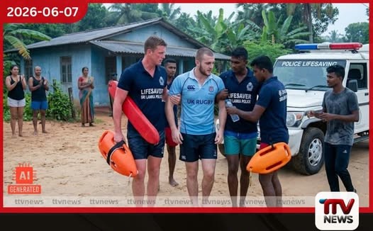 ගල්කිස්ස මුහුදු තීරයේ දියේ ගිලෙමින් සිටි විදේශීය ජාතිකයෙකු පොලිස් ජීවිතාරක්ෂක ඒකකය විසින් බේරා ගනී