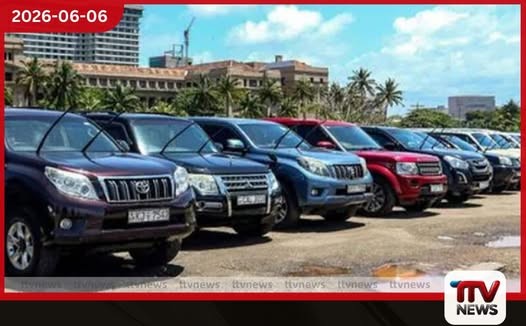 මෝටර් රථ ප්රවාහන දෙපාර්තමේන්තුවෙන් විශේෂ වාහන සුසර කිරීමේ දන්සලක්