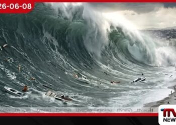 7.8 ක මහ පොළොවේ කම්පනයෙන් සුනාමි බියක් පිලිපීනයේ ගොඩනැගිලි කඩා වැටී ජීවිත බිලිගනී