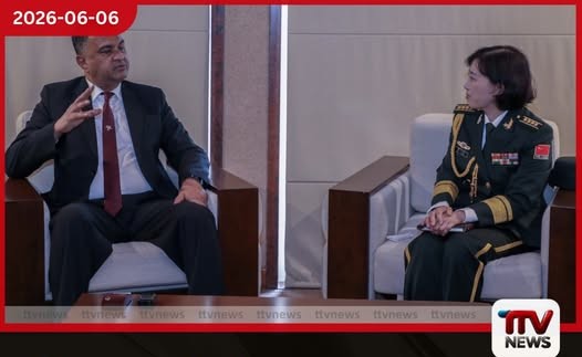 චීන ආරක්ෂක උපදේශක ශ්රී ලංකා ආරක්ෂක ලේකම් හමුවෙයි