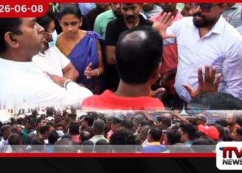 සජබ ප්‍රාදේශීය සභා සභාපති සහ  මාලිමා පාර්ලිමේන්තු මන්ත්‍රී  මුහුණට මුහුණ පැටලෙයි