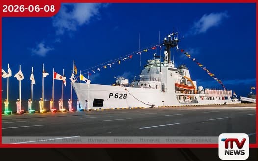 ඇමෙරිකාවෙන් ලැබුණු සමුද්රවිජය ගැඹුරු මුහුදු ආවේක්ෂණ නෞකාව ජනපති අනුර කුමාර අතින් නාවික හමුදා අධිකාරියට