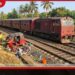 දුම්රියේ ත්රිරෝද රථයක් ගැටීමෙන් පුද්ගලයින් දෙදෙනෙකු ජීවිතක්ෂයට