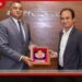 ශ්රී ලංකාවේ ඉන්දීය නියෝජ්ය මහකොමසාරිස් ආචාර්ය Satyanjal Pandey ආරක්ෂක ලේකම් හමුවේ
