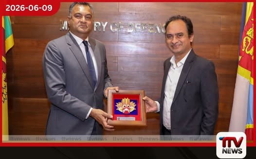 ශ්රී ලංකාවේ ඉන්දීය නියෝජ්ය මහකොමසාරිස් ආචාර්ය Satyanjal Pandey ආරක්ෂක ලේකම් හමුවේ