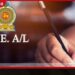 2026 අපොස උසස් පෙළ විභාග කාලසටහන නිකුත් කෙරෙයි