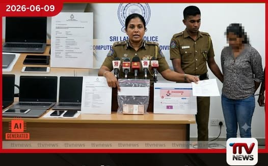 අන්තර්ජාලය හරහා රුපියල් ලක්ෂ 4කට අධික මුදල් වංචාවක් කළ තරුණියක් අත්අඩංගුවට