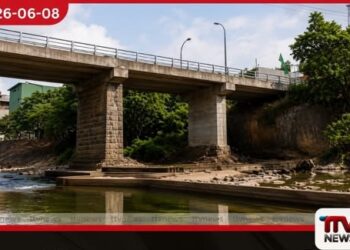 ගිරිඋල්ල මහා ඔය පාලමේ හදිසි නඩත්තු කටයුත්තක්