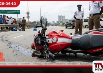 පෑලියගොඩදී යතුරුපැදියක් පදිකයෙකුගේ ගැටීමෙන් 69 හැවිරිදි අයෙකු මරුට