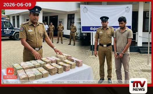 කෝටිපති ව්යාපාරිකයාගේ නිවසේ තිබූ රුපියල් ලක්ෂ 80ක මුදල් සොරාගත් සේවකයා අත්අඩංගුවට