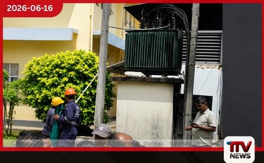 ගාල්ල ජාතික රෝහලේ ට්රාන්ස්ෆෝමරයක ගින්නක්