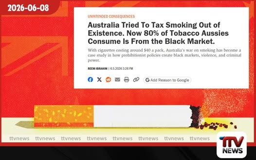 ඔස්ට්රේලියාවේ 80%ක් බොන්නේ හොර සිගරට් කියා දුම්කොළ සමාගම් පැතිරවූ ව්යාජ ප්රචාර ලෝක පිළිකා කවුන්සිලය සුන් කරයි