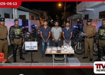 මිරිහාන – නුගේගොඩ සංග්රාමික යතුරුපැදි කණ්ඩායමෙන් රාත්රී වැටලීමක් සැකකරුවන් හතර දෙනෙක් අත්අඩංගුවට