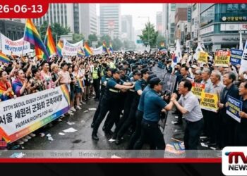 සෝල් නුවර වාර්ෂික Queer උළෙල සහ ප්රතිවිරුද්ධ රැලිය…