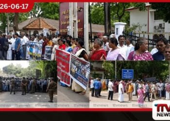 වසර ගණනාවකට පසුත් තමන්ගේ මුල් ගම්බිම් නොලැබුණු වලිකාමම් වැසියෝ යාපනයේදී විරෝධතාවයක