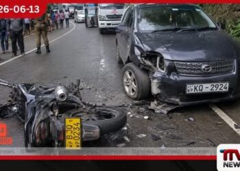 මහනුවර – කුරුණෑගල මාර්ගයේ උඩකොටමුල්ලේදී බිහිසුණු අනතුරක් 22 හැවිරිදි තරුණයෙක් ජීවිතක්ෂයට