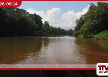 කළු ගඟේ කුඩා ගඟ ද්රෝණියේ සුළු ගංවතුර තත්ත්වයක්