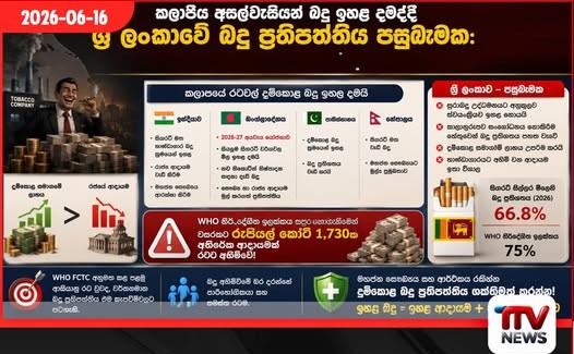 කලාපීය අසල්වැසියන් බදු ඉහළ දමද්දී ශ්රී ලංකාවේ බදු ප්රතිපත්තිය පසුබෑමක