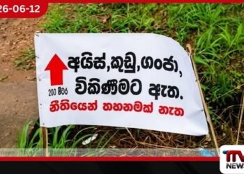 අයිස් ගංජා ඇත.. නීතියෙන් බාධා නැත..