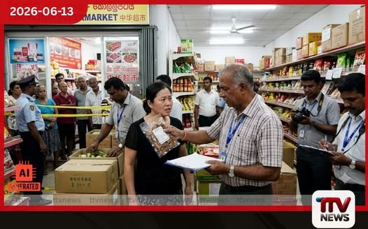 කොල්ලුපිටියේ චීන සුපිරි වෙළෙඳසැලක් වටලයි