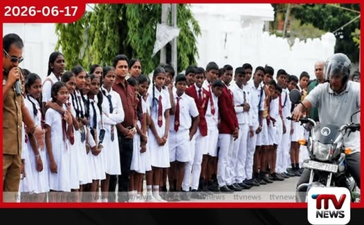 රිය අනතුරු අවම කරන්න සුරැකෙමු මගතොට අද තෙල්දෙණිය ජාතික පාසලට