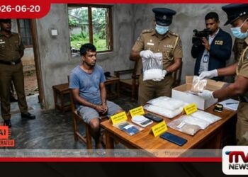 අයිස් සහ හෙරොයින් සමඟ මත්ද්රව්ය ජාවාරම්කරුවෙක් මීටියාගොඩදී අත්අඩංගුවට