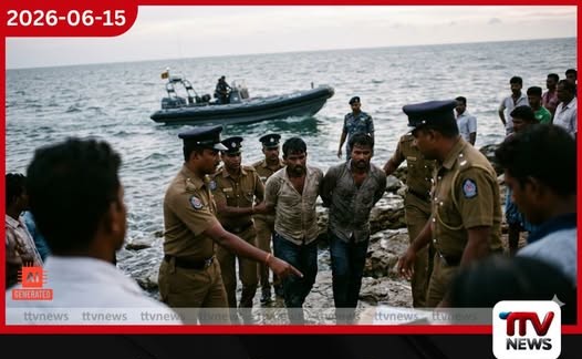 ඉන්දියානුවන් මෙහෙයවු රත්තරන් ජාවාරම කන්කසන්තුරෙයි මුහුදුදේ දී පොලිස් දැලට