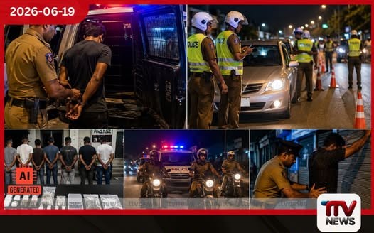 වරෙන්තුකරුවන් ඇතුළු 562ක් පොලිස් අත්අඩංගුවට