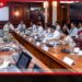 අය-වැය යෝජනා  ක්‍රියාත්මක කිරීම පිළිබඳ  සමාලෝචන රැස්වීමක්  ජනාධිපති කාර්යාලයේදී