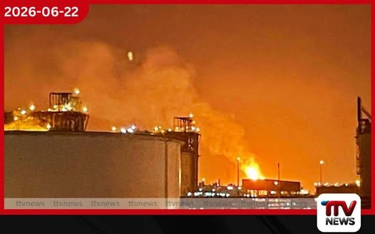 කටාර් රාජ්යයේ ප්රධාන ගෑස් පර්යන්තයක පිපිරීමක්