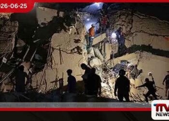 වෙනිසියුලාවේ සිදුවූ  ප්‍රබල භූමිකම්පාවෙන්  පුද්ගලයින් 32ක් මරුමුවට