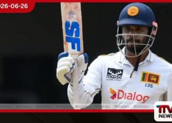 ශ්‍රී ලංකා – කොදෙව්  පළමු ටෙස්ට් තරගය  ධනංජයගේ ශතක ඉනිමෙන්  ශ්‍රී ලංකා පළමු ඉනිම ගොඩයයි