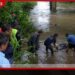 ගිං ගඟේ අබිරහස් මළ සිරුරක් දෑත් දෙපා බැඳ කොන්ක්‍රීට් කෑල්ලක් ගැටගසා ගඟට දමලා