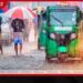 දිවයිනේ ප්රදේශ කිහිපයකට ගිගුරුම් සහිත වැසි සහ තද සුළං