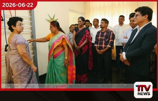 ඉවතලන බඩුයි එකතු කරලා රියදුරන් කළ මහා පෙරළිය සබරගමුවේ පළමු භෞත චිකිත්සක ඒකකය ආණ්ඩුකාරවරිය අතින් විවෘත වෙයි