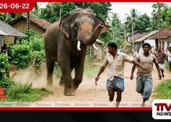 ආදරයෙන් බලාගත් අලියා පහරදීමෙන් ඇත්ගොව්වා සහ සහායකයා සදහටම දෑස් පියා ගනී!