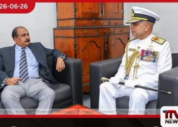 නාවික හමුදාපති වයිස් අද්මිරාල් කාංචන බානගොඩ සිය සමුගැනීමේ නිල හමුවීම් සිදුකරයි