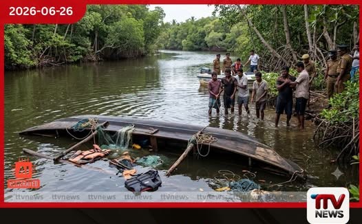 මාදු ගඟේදී කිඹුල් ප්රහාරයකින් ඔරුවක් පෙරළෙයි