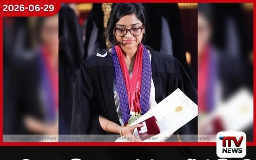 වෛද්ය ඉතිහාසය රන් අකුරින් ලියවූ පේරාදෙණිය සරසවියේ වෛද්ය ශිෂ්යාව! රන් පදක්කම් 5ක් සහ විශිෂ්ට සාමාර්ථ රැසක්