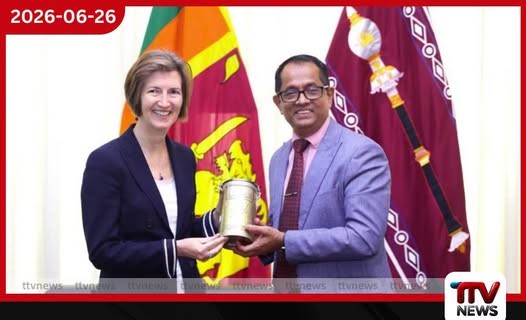 ධුරයෙන් නික්ම යන ශ්රී ලංකාවේ ස්විට්සර්ලන්ත තානාපතිනිය කථානායකවරයා හමුවෙයි