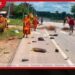 තායිලන්තයේ පාගමනක යෙදුණු භික්ෂූන් වහන්සේලා පිරිසක් අනතුරට භික්ෂූන් වහන්සේලා අටනමක් අපවත් වෙති
