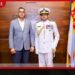 නාවික හමුදාපති ධුරයේ වැඩ අරඹූ වයිස් අද්මිරාල් ඩේමියන් ප්රනාන්දු ආරක්ෂක ලේකම් හමුවෙයි