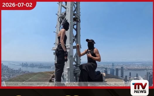 එම්පයර් ස්ටේට් කුළුණ මුදුනේ විවාහ යෝජනාවක් කළ සුප්රකට රුසියානු යුවළ අත්අඩංගුවට!