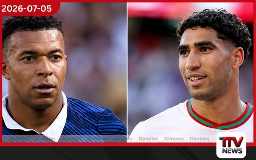2026 ලෝක කුසලාන අර්ධ අවසන් පූර්ව වටයේදී ප්රංශය සහ මොරොක්කෝව ජුලි 10 දා එකිනෙකා හමුවෙයි