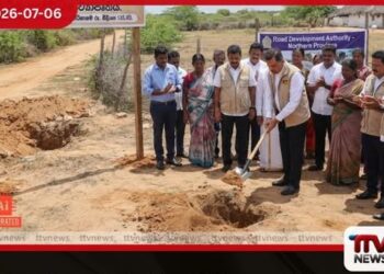 ඩෙල්ෆ් දූපතේ මාවෙලි – පෙරියතුරෙයි  මාර්ග සංවර්ධන කටයුතු  ආරම්භ කෙරේ  රුපියල් මිලියන 135.9ක ව්‍යාපෘතියක්